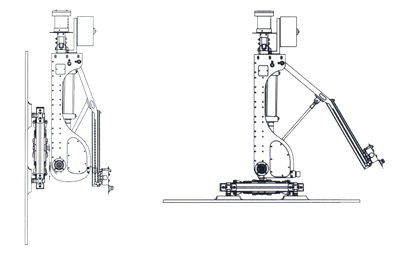 Glass Manipluator Tilting